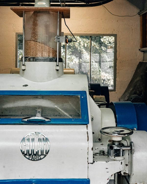 Fabrication de la farine au Moulin du Courneau - Le Comptoir des Farines
