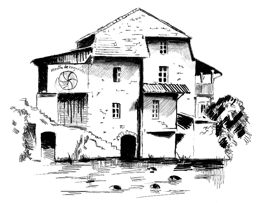 Minoterie Thamié, Moulin de Vergnolet, à Mayrinhac-Lentour
